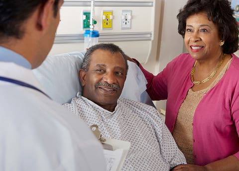 Prostate Cancer Patient and Caregiver